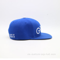 3D gestickt Blue Snapback Hut